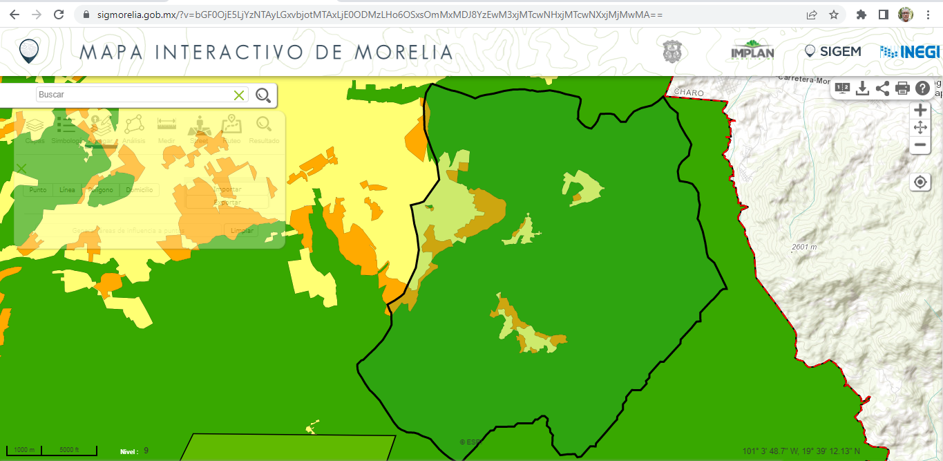 PMDU invade decreto de veda forestal del río chiquito.